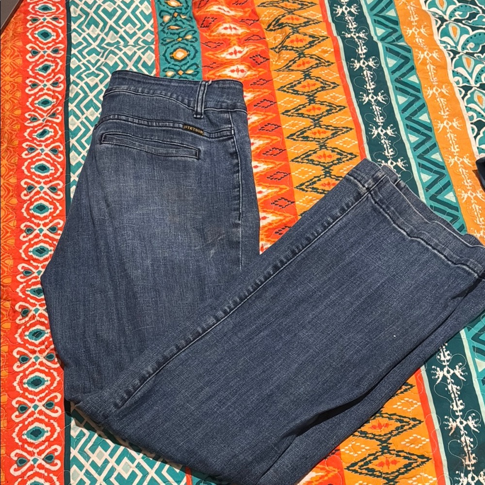 Stetson Women's Boot Cut Jeans - Dark Blue